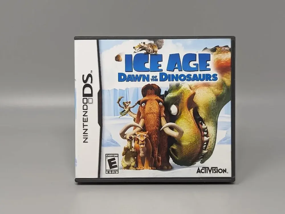 Ice Age Dawn Of Dinosaurs Nintendo DS Replacement Case & Manual Only No Game